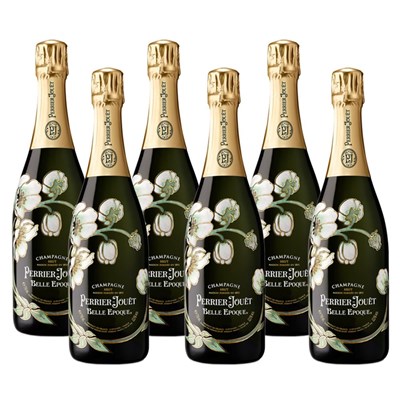 Crate of 6 Perrier Jouet Belle Epoque 2014 75cl